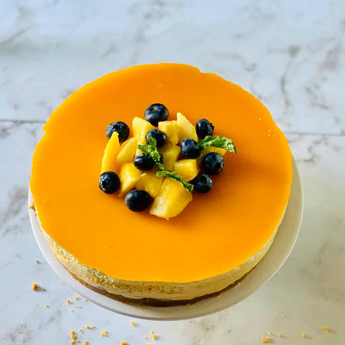 Mango Cheesecake | Desi Daawat