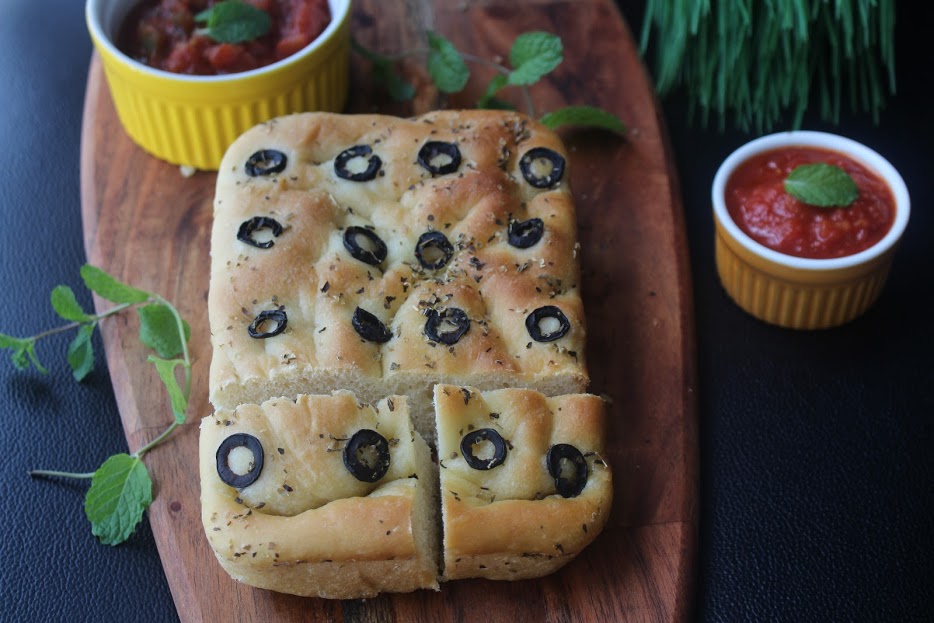 Olive and Herb Focaccia