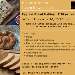 Eggless Bread Making Class